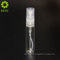 12ml aluminum perfume bottle color empty cosmetic glass clear glass bottles with screw cap